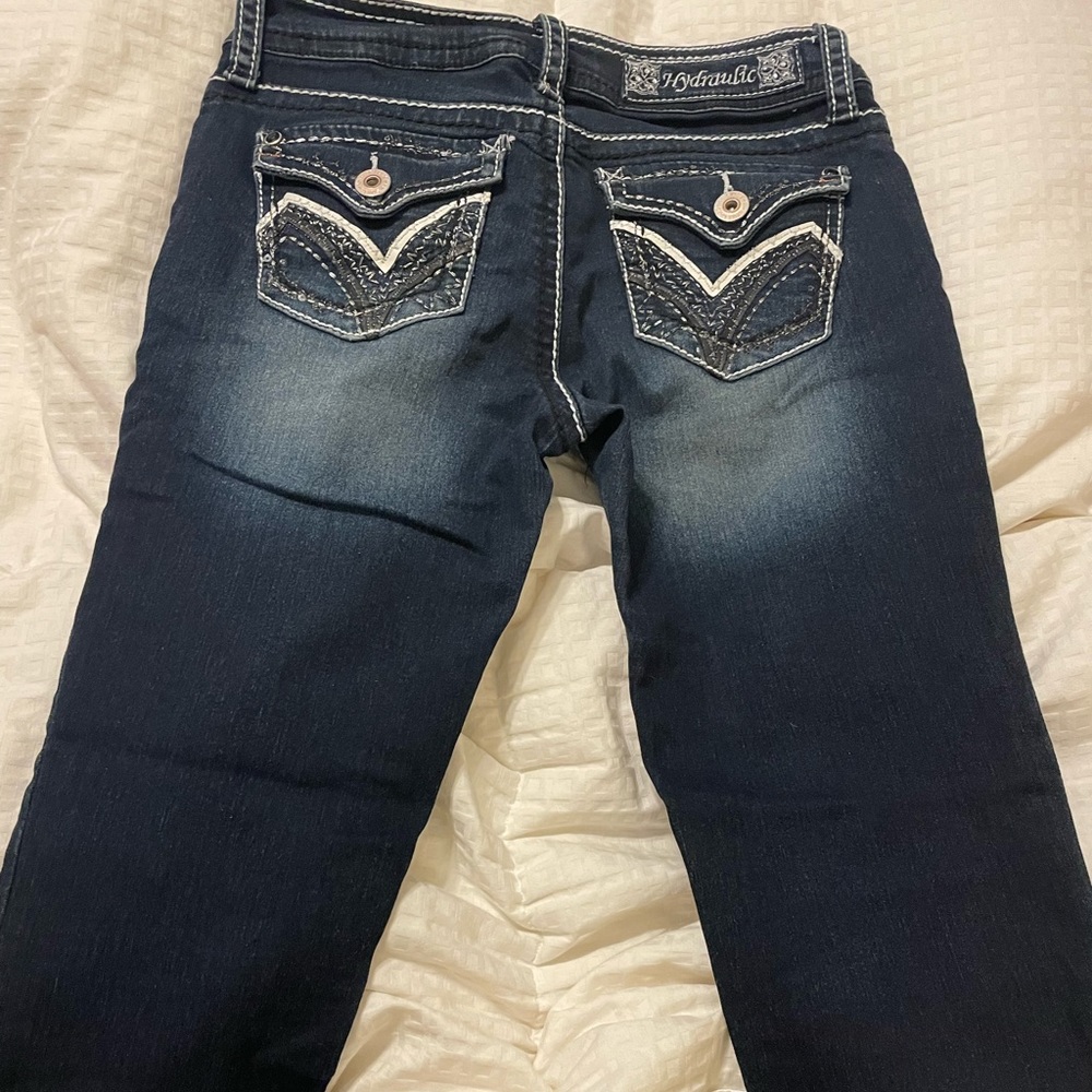 90s hydraulic brand  jeans